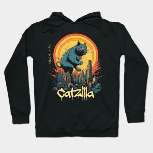 Kaiju Cat Monster - Catzilla Hoodie